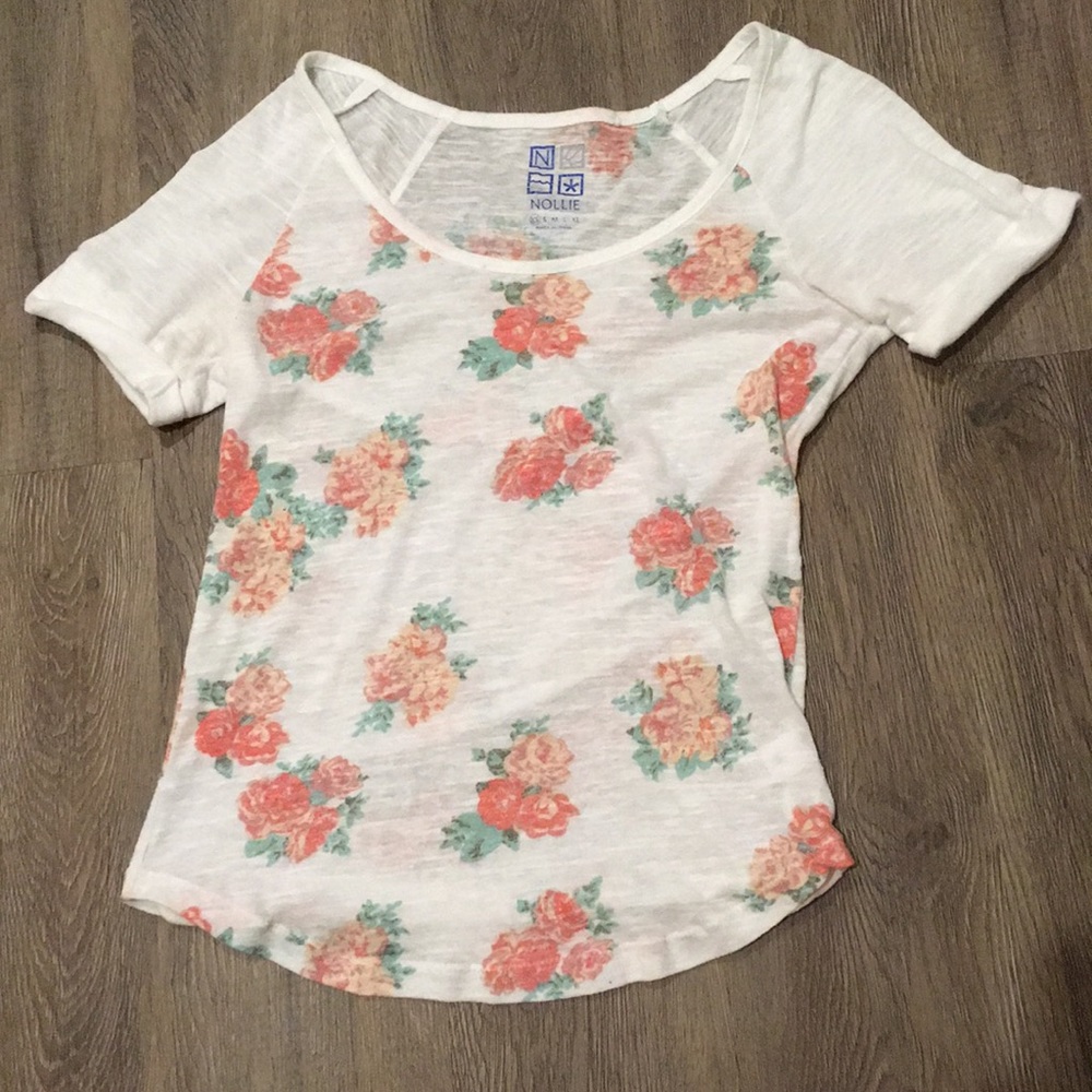 Nollie flower shirt .